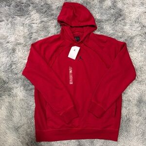 Air Jordan Hoodie Sport Crossover Fleece Red Pullover Hoodie Large New